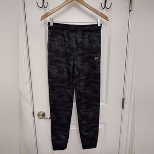 Russell Athletic Black Camouflage Kids Joggers